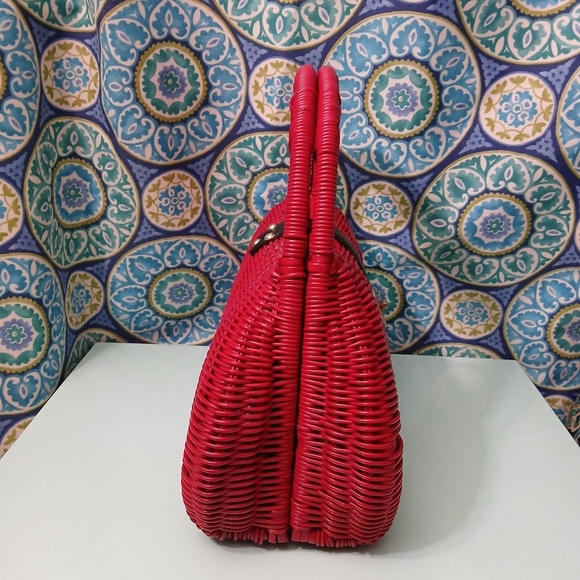 Vintage Babette Hong Kong Wicker Handbag - Rare - Picture 2 of 15